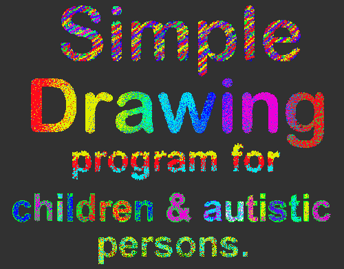 elementary drawing program for children / autister.